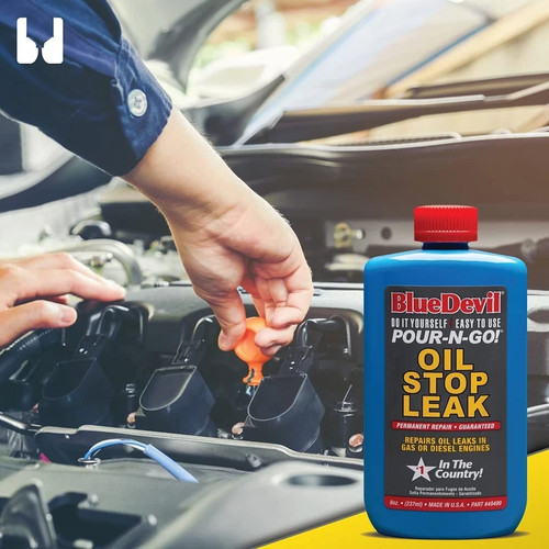 BlueDevil Oil Stop Leak Engine Sealer for Permanent Oil Leak Repair 1 Pack - Bild 2 von 6