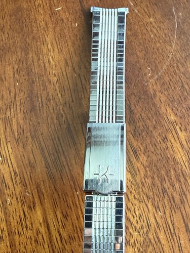 Vintage 1960s Hamilton Stainless Steel Admiral Watch Band - Picture 2 of 12
