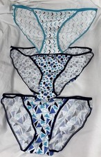 Joe Boxer String Bikini 100% Cotton Panties Size 8 XL