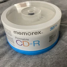 Memorex CD-R 52X, 80 Minute, 700MB, 30-Pack Spindle Sealed