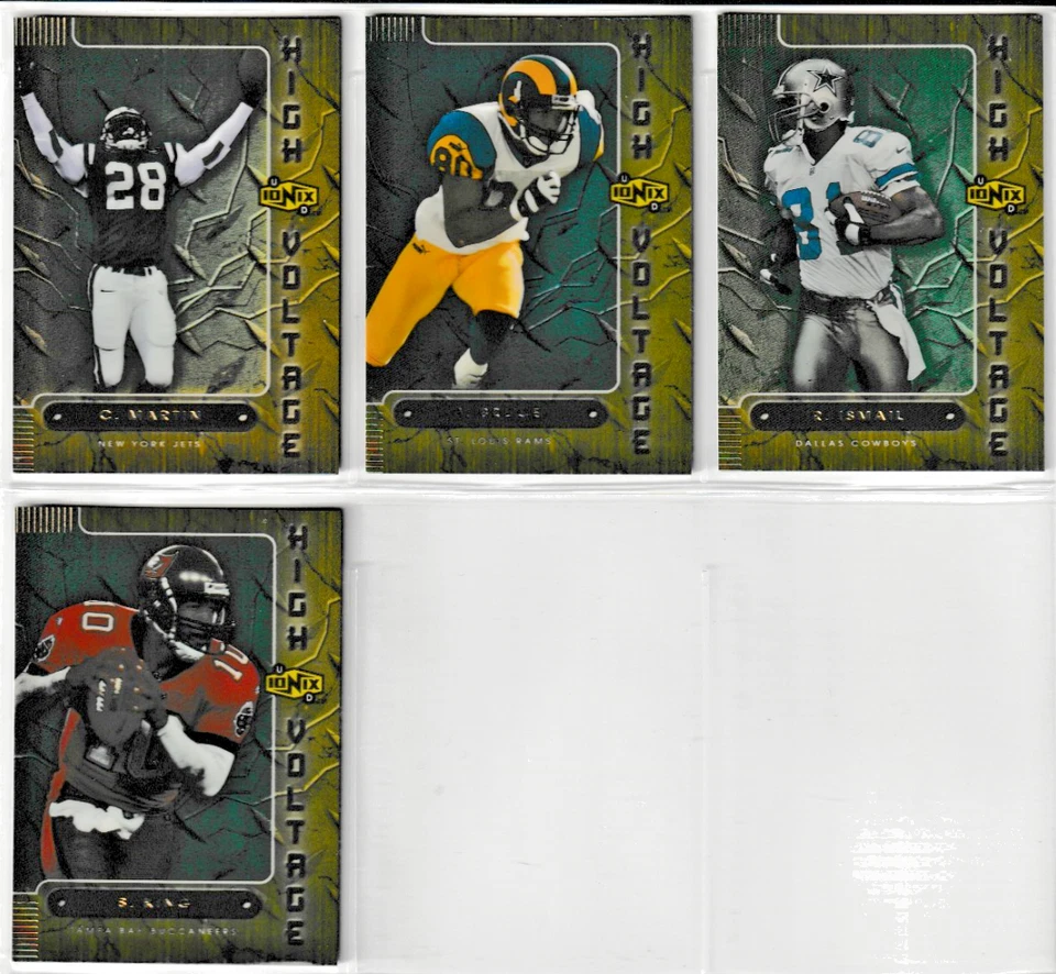 2000 UD Ionix "High Voltage" insert set set (13/15) -- see pics - Image 2 of 2