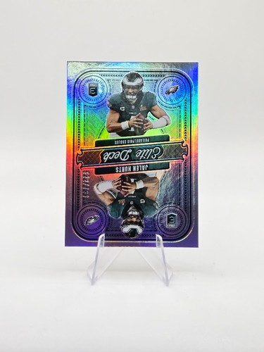 Jalen Hurts 2025 Panini Donruss Elite Elite Deck SP /799 #17 Eagles