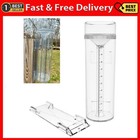 Outdoor Rain Gauge and Snow Professional Stratus Long Term, Made of UV and Heat