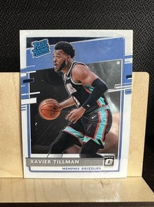 2020-21 Panini Donruss Optic - Rated Rookie #185 Xavier Tillman (RC)