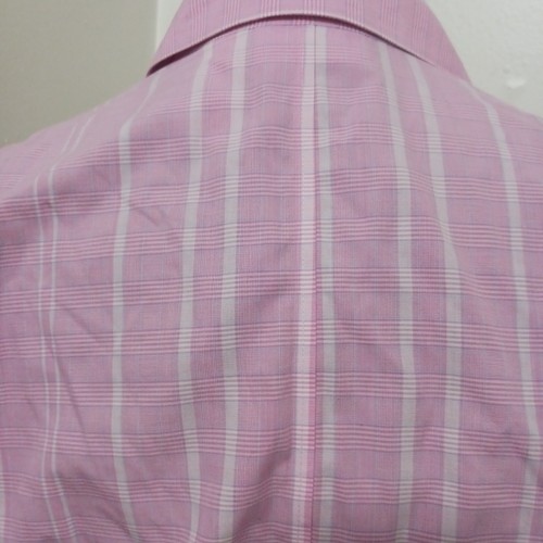 Liz Claiborne Damenhemd bügelfrei Baumwolle rosa geknöpft Größe 12P - Bild 6 von 11