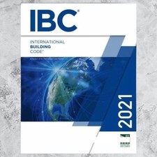2021 IBCInternational Building Code IBC 2021 Paperback Book with Free Fast Tabs