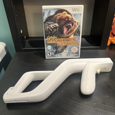 Cabelas 2013 Dangerous Hunts - Nintendo Wii with Wii Zapper Gun Wii Video Games