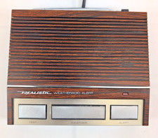 Vintage Realistic Weather Alert 3 Radio Shack Model 12-140 Works/Tested