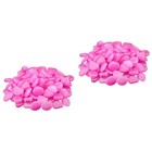  2 Count Aquarium Deko Stein Leuchtende Kieselsteine Aquariumdekoration