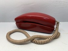Vintage Red Stromberg Carlson Rotary Phone Untested Rare Red Color Awesome 