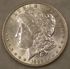 1889 Morgan Silver Dollar. Uncirculated.