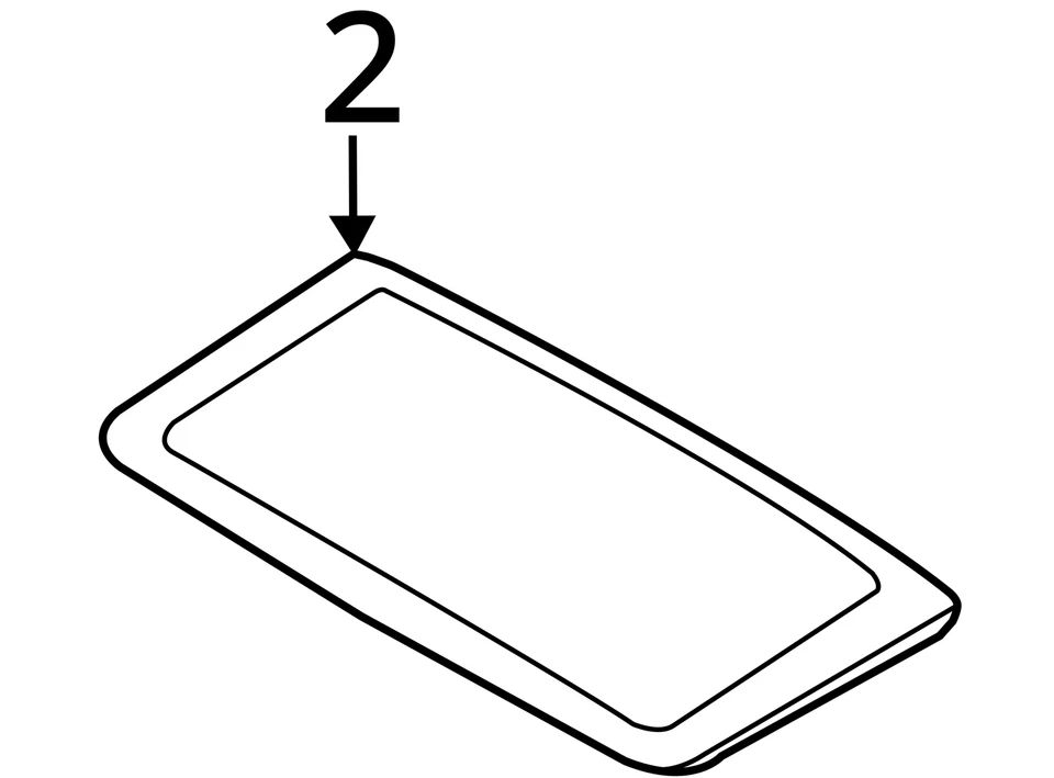 (LOCAL PICKUP ONLY) Roof Glass Front Sliding Fits 12-15 BMW X1 2027312 Foto 4 de 4