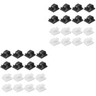  2 PCS Klebehalterung Kabel Organisator Desktop -Kabelorganisator