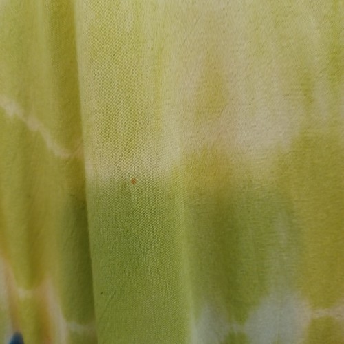 Lungta Imports Tunic Tank Top Womens Xl Tie Dye Gauzy Lime Green Beach... - 第 5/8 張圖片