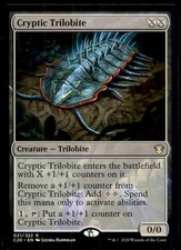 Cryptic Trilobite LP Light Play JAPANESE Commander 2020 MTG [12325]