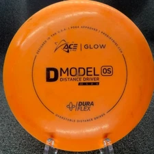 Prodigy Discs Ace Line D Model OS Glow Distance Driver Golf Disc 174g - Orange