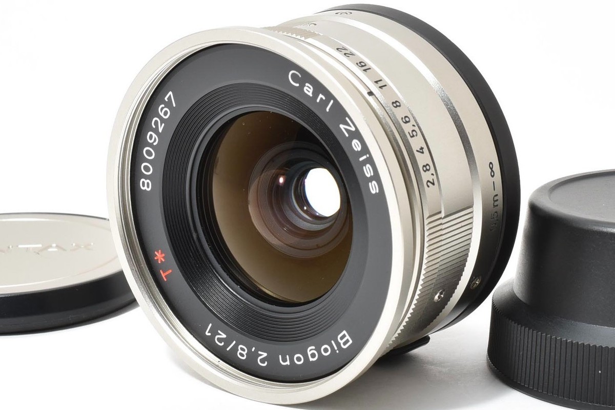 Carl Zeiss Biogon T* 21mm F2.8 Gマウント TOP MINT] Contax Carl Zeiss Biogon T* 21mm f2.8 For G1 G2 Lens