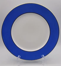 A Raynaud Limoges France SLV Horizon Powder Blue Charger 11 7/8" READ BLUE