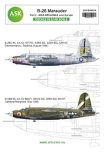 1/48 Artscale B-26B Marauder part 2 - Over Europe, Miss Arkansas - Mediterranean