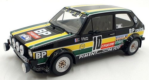 Otto 1/18 OT353 Rally Set - VW Golf MK 1 + VW LT35 And Trailer France 1981 - Picture 5 of 9