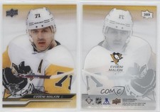 2023-24 Upper Deck Series 2 Clear Cut Evgeni Malkin #389