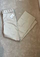 Talbots Women s Wide Leg Cream Cotton Stretch Pants Sz 4 new with tags