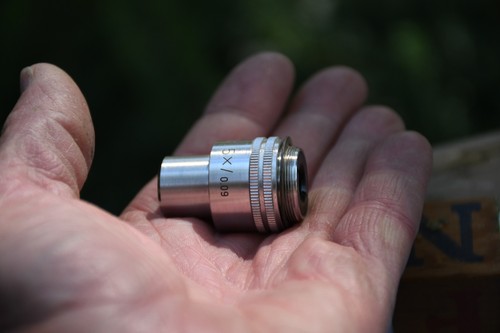 (2) Microscopio de luz reflejada Leitz NPL 5X y 10X EPI #L2 - Imagen 12 de 18