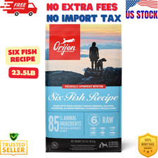 ORIJEN Six Fish Grain-Free Poultry Free High-Protein Dry Dog Food, 23.5-lb bag