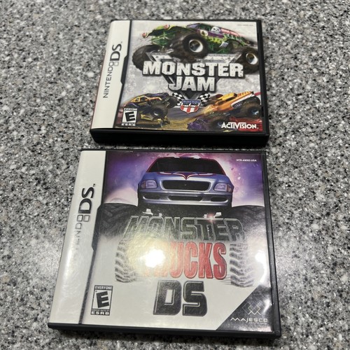 Nintendo DS Monster Jam und Monster Trucks DS komplett
