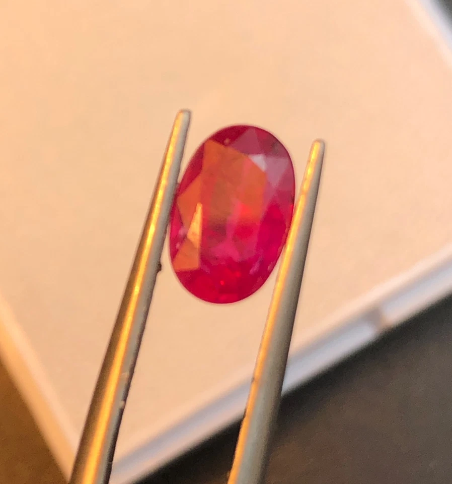 1.45Ct Natural Afghan Ruby Precious Loose Gemstone for Jewelers & Gifts - Image 2 of 4
