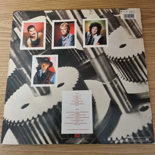 Queen The Works 1984 UK LP EMI lyric inner sleeve - Picture 4 of 16