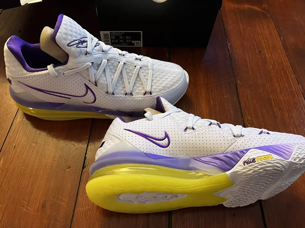 Nike lebron 17 lakers home 2025