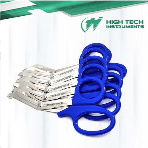 6 PCS PARAMEDIC EMT TRAUMA SHEARS SCISSORS FIRST AID 7.25" STAINLESS STEEL CE - Picture 2 of 3