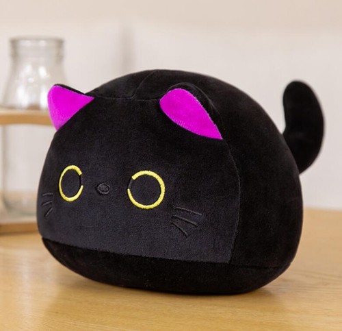 Chococat Black Cat Plush Pillow Dolls Soft Stuffed Animals Cat Pendant soft Gift - Picture 17 of 21