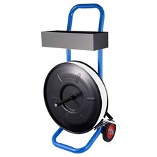 Strapping Dispenser Banding Cart for PET/PP Strapping Roll 8" Core Size