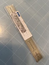 TTC TTC-006 OAL, 4R (8THS, 16THS, 32NDS, 64THS) GRADUATION RIGID RULE