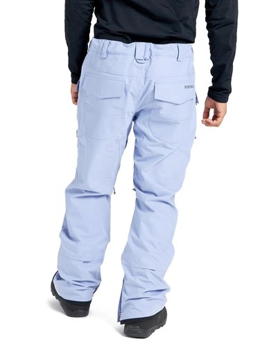BURTON SOUTHSIDE SNOWBOARD PANT - FOXGLOVE VIOLET FOLKSTONE GREY - 2022 - Picture 2 of 3