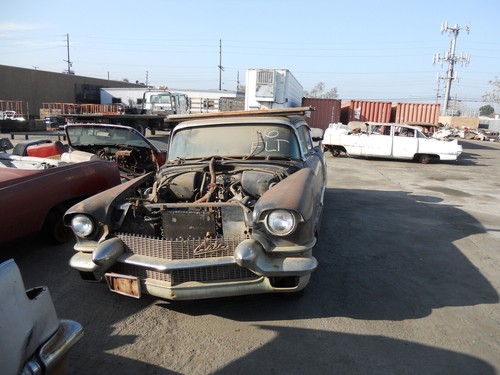 56 Cadillac Chrome Headlight Bezel in good condition 1956 - Picture 9 of 18