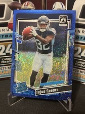Tyjae Spears 2023 Panini Donruss Optic Rookie Blue Glitter Case Hit? SP Titans