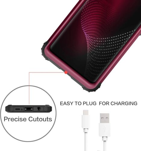 For Samsung Galaxy A71 5G Case w/ Soft Rubber Heavy Duty Rugged Shockproof Cover - Picture 4 of 8