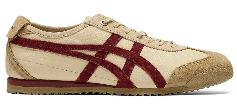 Onitsuka Tiger MEXICO 66 SD Beige x Beet Juice 2024NEW
