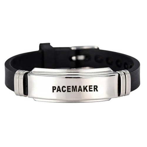 Stainless Steel Bracelets for Men Bangles 1/2 Diabetes Allergy Epilepsy Alzheime - Picture 30 of 36