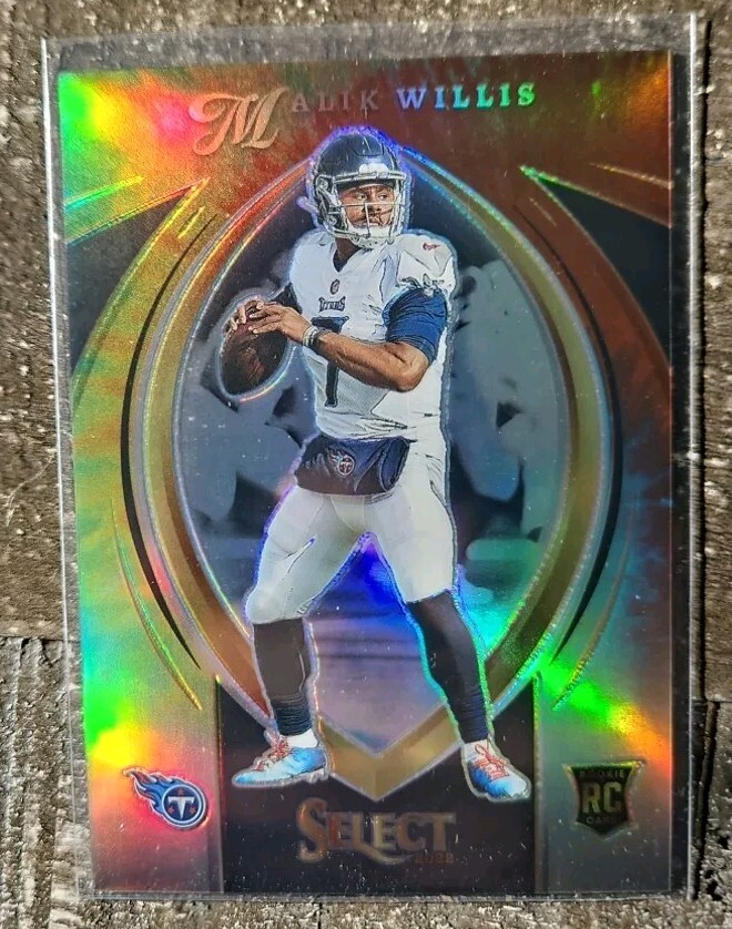 2022 Select Select Certified Rookies Prizm Tie Dye #2 Malik Willis /25