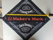Maker's Mark SIV  Bar Mat 23.75 X 4 inches 