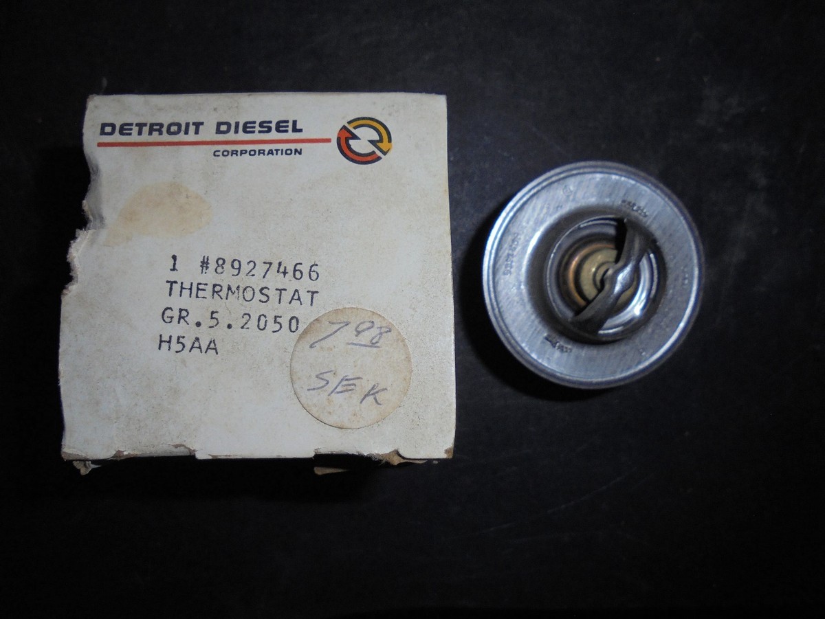 OEM DETROIT DIESEL 8927466 TRUCK FLOW CONTROL THERMOSTAT 180* | eBay