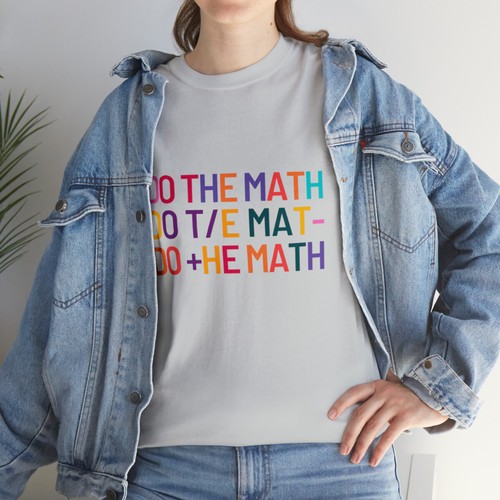 Do the math Unisex graphic tee - Picture 58 of 157