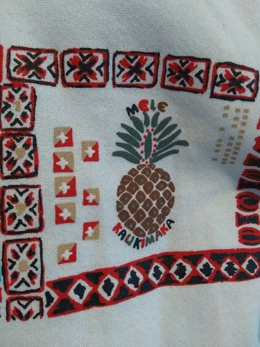 Rare Reyn Spooner Mele Kalikimaka Hawaii Christmas Santa Beach Sweatshirt XL New - Picture 5 of 10