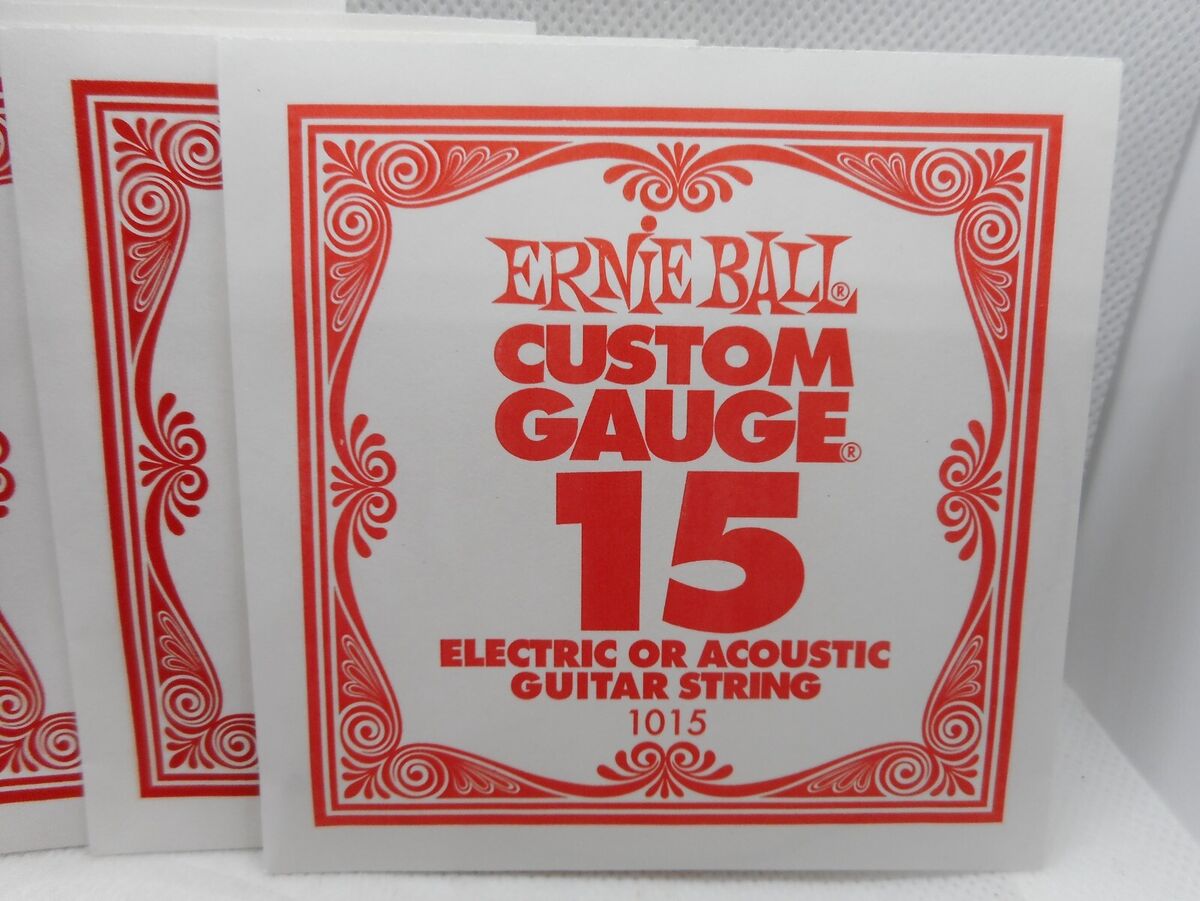 Ernie Ball .012 Plain Guitar String - 6 Pack