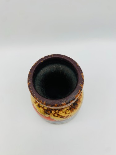 Vintage Fat Lava Vase Dümler und Breiden Germany Steinzeug Keramik 12cm - Bild 3 von 5