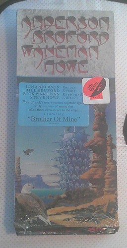 YES ABWH "Anderson Bruford Wakeman & Howe" CD Longbox ONLY in Shrink! (No CD)